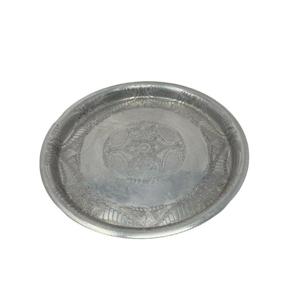 Aluminum by Gailstyn Platter / Tray 16.5” - Picture 2 of 6